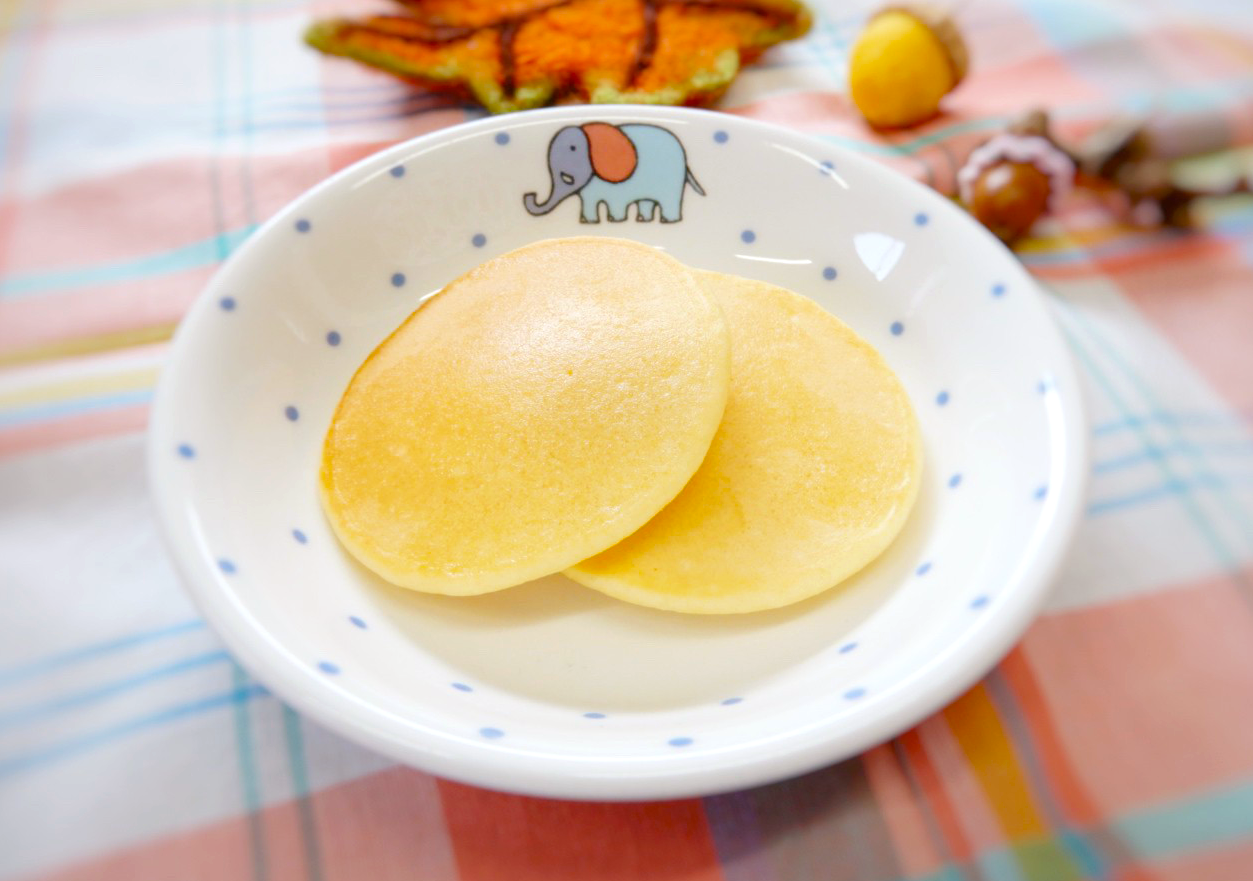 カルシウムたっぷり!ちいさなホットケーキ